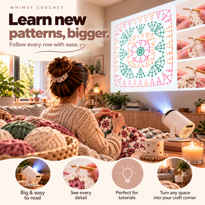 Big-Screen Crochet Projector