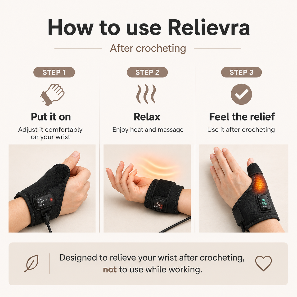 Thumb & Wrist Relief Massager